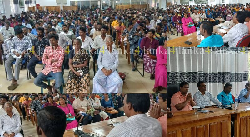கிளிநொச்சி கரைச்சியில் 659 வீட்டுத்திட்ட பயனாளிகளுடன் கலந்துரையாடல்