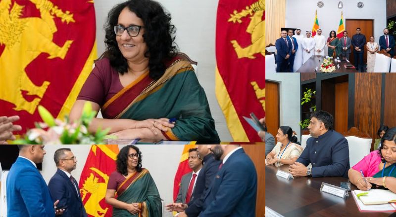 ஐக்கிய அரபு அமீரகத்தின் உயர்மட்டக் குழுவினர் பாராளுமன்றில் சந்திப்பு