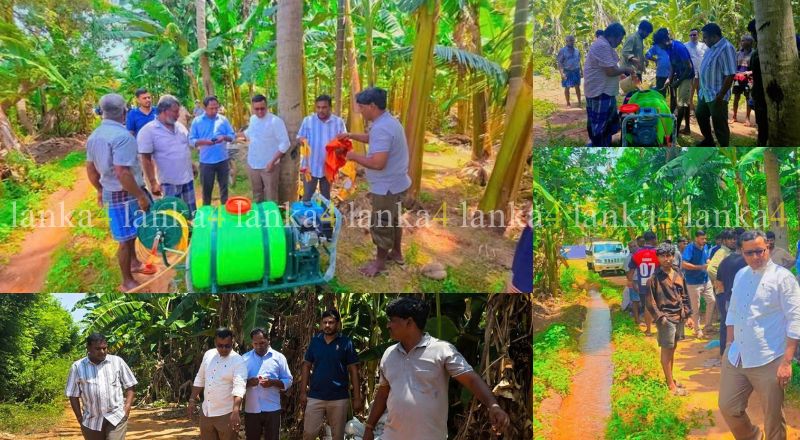 கோப்பாய் வடக்கு – மத்தி விவசாயிகளுக்கு பெறுமதியான விவசாய உபகரணங்கள்!