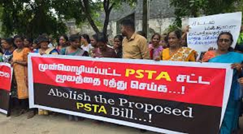 முன்மொழியப்பட்ட பயங்கரவாத எதிர்ப்புச் சட்டத்தை இரத்துச் செய்யக் கோரி யாழ்ப்பாணத்தில் கவனயீர்ப்புப் போராட்டம்!