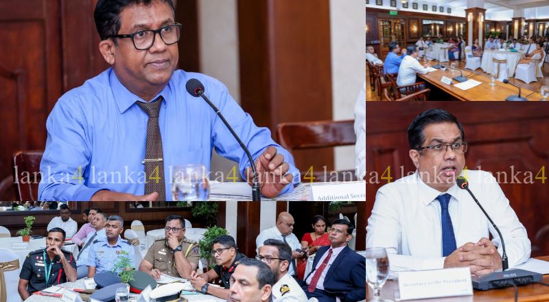 ‘தூய்மையான கொழும்பு’ திட்டத்தின் முன்னேற்றம் குறித்து ஜனாதிபதி அலுவலகத்தில் கலந்துரையாடல்!
