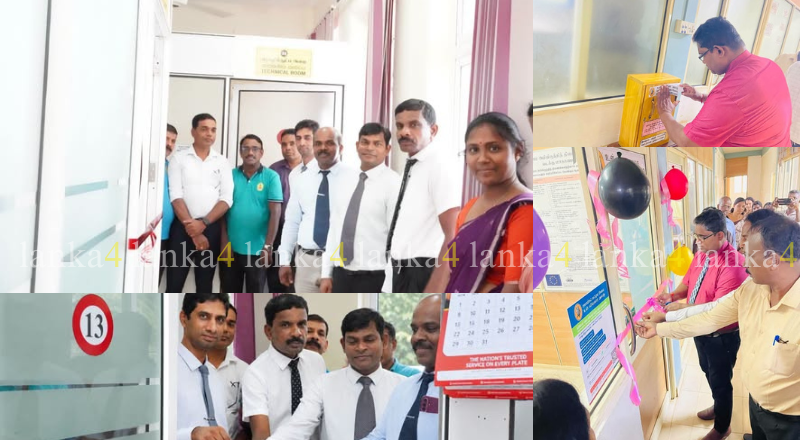 கிளிநொச்சியில் இரு பிரதேச செயலகங்களில் உள்ளக விவகாரப் பிரிவு திறந்து வைப்பு!