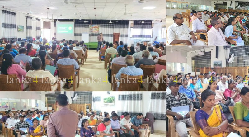 கரைச்சி பிரதேச செயலகத்தில் கிராம அபிவிருத்தி திட்டம் தயாரித்தல் தொடர்பான செயலமர்வு!