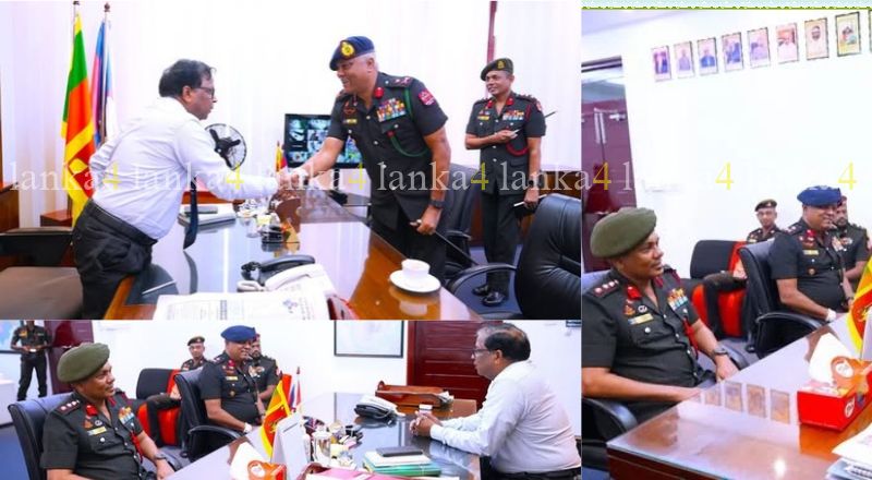 யாழ்ப்பாணம் 51ஆவது படைப்பிரிவின் புதிய கட்டளைத் தளபதி - ஆளுநருடன் சந்திப்பு!