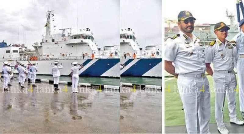 கொழும்பு துறைமுகத்தை வந்தடைந்த இந்திய கடற்படைக் கப்பல்கள் – நல்லெண்ணப் பயணம் இன்று நிறைவு