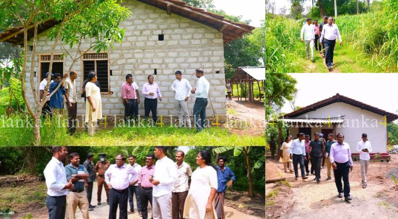 வவுனியா தெற்கில் நிர்மாணிக்கப்பட்ட வீடு ஆளுநரால் திறந்து வைப்பு!