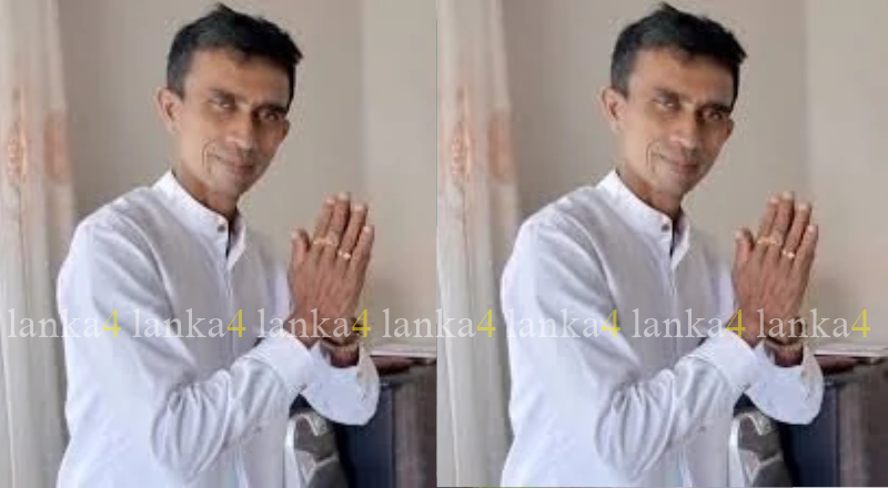 காவியுடையில் நடைபயணம் மேற்கொண்டவர் முன்னாள் மொட்டுக் கட்சி உறுப்பினர்? சமூக வலைத்தளங்களில் சர்ச்சை!