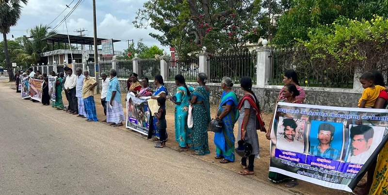 காணாமலாக்கப்பட்டோருக்கு நீதி கோரி மாபெரும் கவனயீர்ப்பு போராட்டம்!