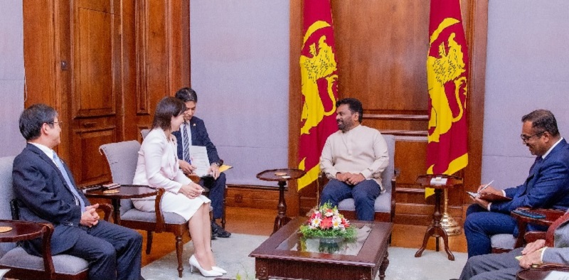 'கிளீன் ஸ்ரீலங்கா' திட்டத்திற்காக ஜப்பான் ஆதரவு வழங்குவதாக உறுதி!